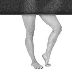 Animated lineup study of dancer 03 from the 12+1 ensemble in NEVER EVER, created by Hans Kahlmopz